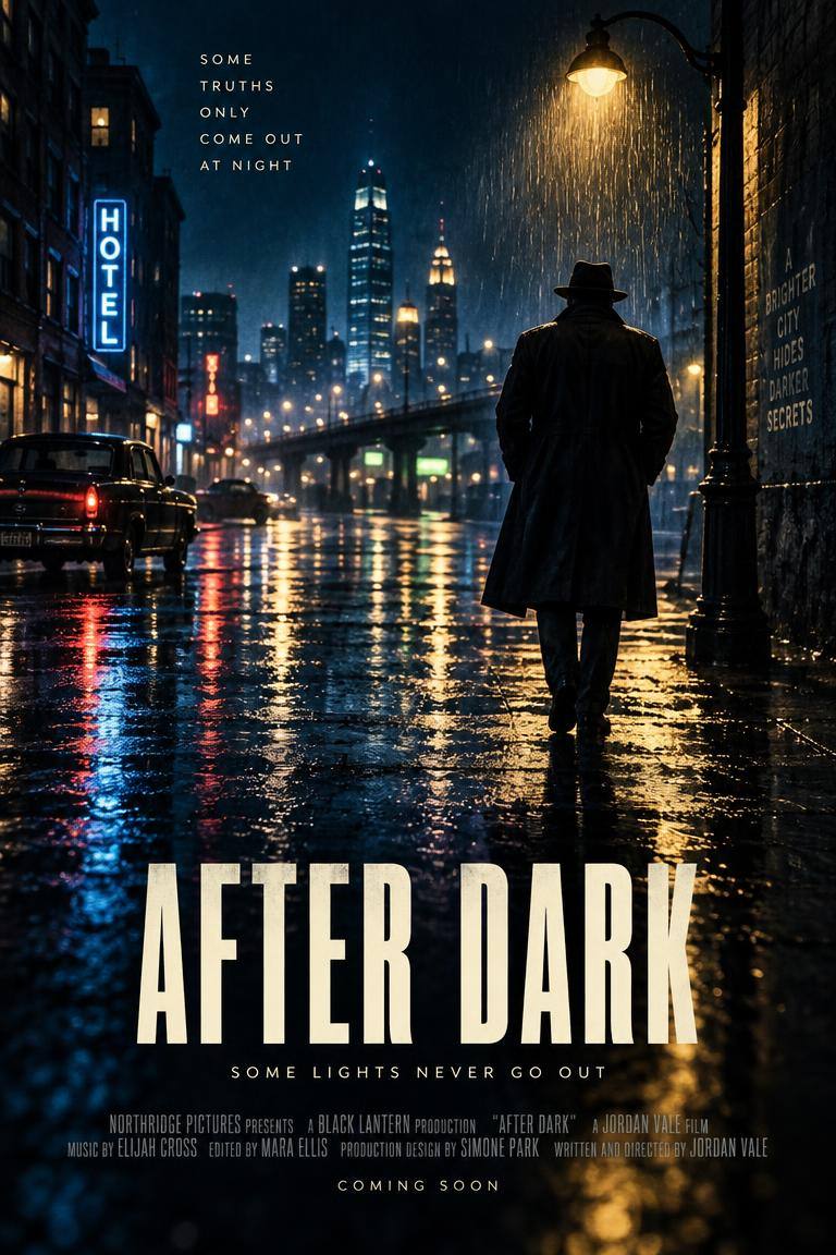 After Dark original cinematic artwork